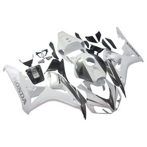 Amotopart Fairings Honda CBR1000RR 2006-2007 Fairing White & Silver CBR Racing Fairing Kit