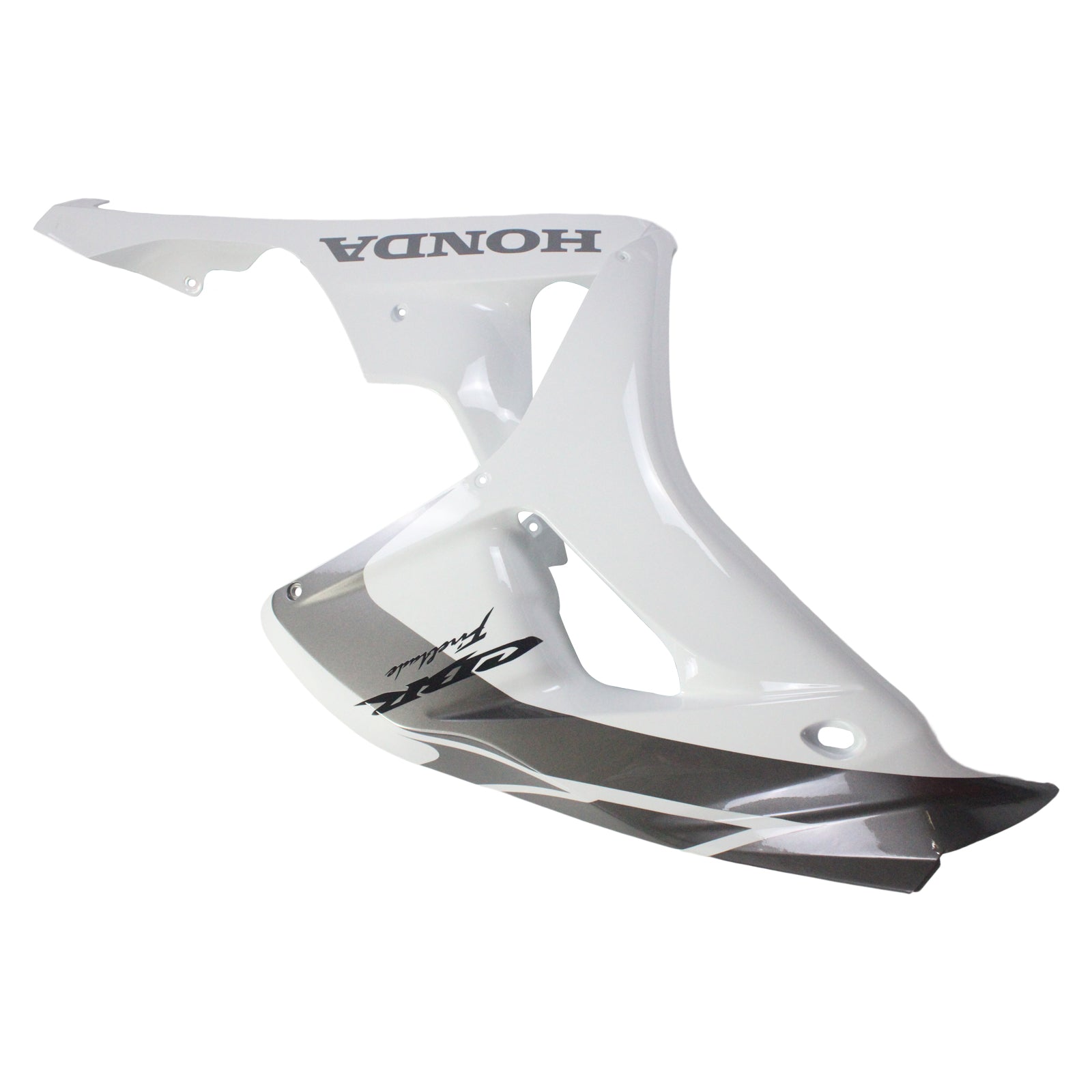 Amotopart Verkleidungen Honda CBR1000RR 2006–2007 Verkleidung Weiß &amp; Silber CBR Racing Verkleidungsset