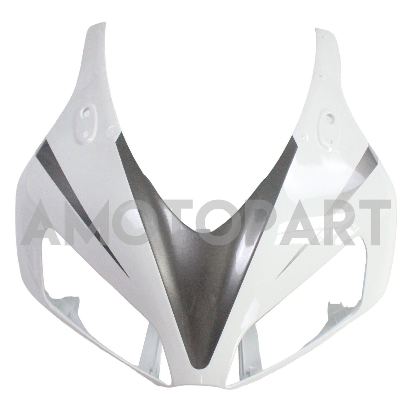 Kapoty Amotopart Honda CBR1000RR 2006-2007 FAILING WHITE & SILBER CBR Racing Fairing Kit