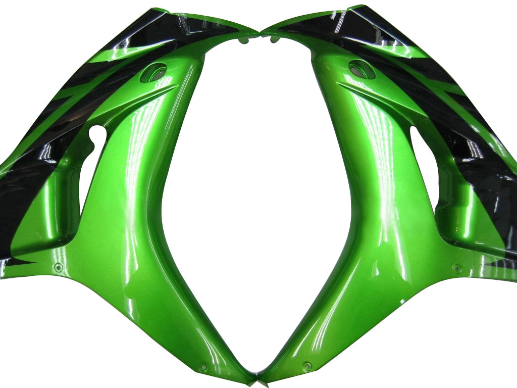 Amotopart Fairings Honda 1000RR 2006-2007 Fairing CBR Racing  Green & Black Fairing Kit