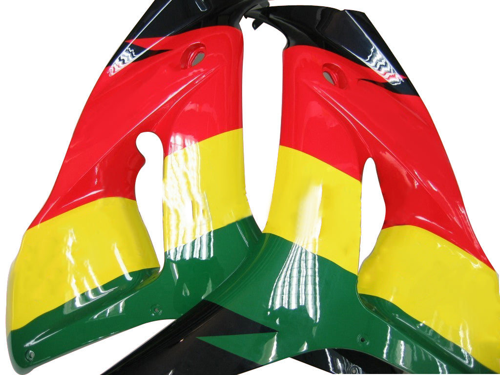Amotopart Fairings Honda 1000RR 2006-2007 Fairing Red Yellow Green CBR Racing Fairing Kit
