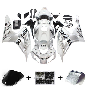 Amotopart Verkleidungen Honda CBR1000RR 2006–2007 Verkleidung Weiß &amp; Silber Repsol Racing Verkleidungsset