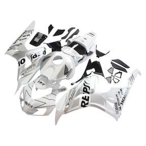 Amotopart Fairings Honda CBR1000RR 2006-2007 Fairing White & Silver Repsol Racing Fairing Kit