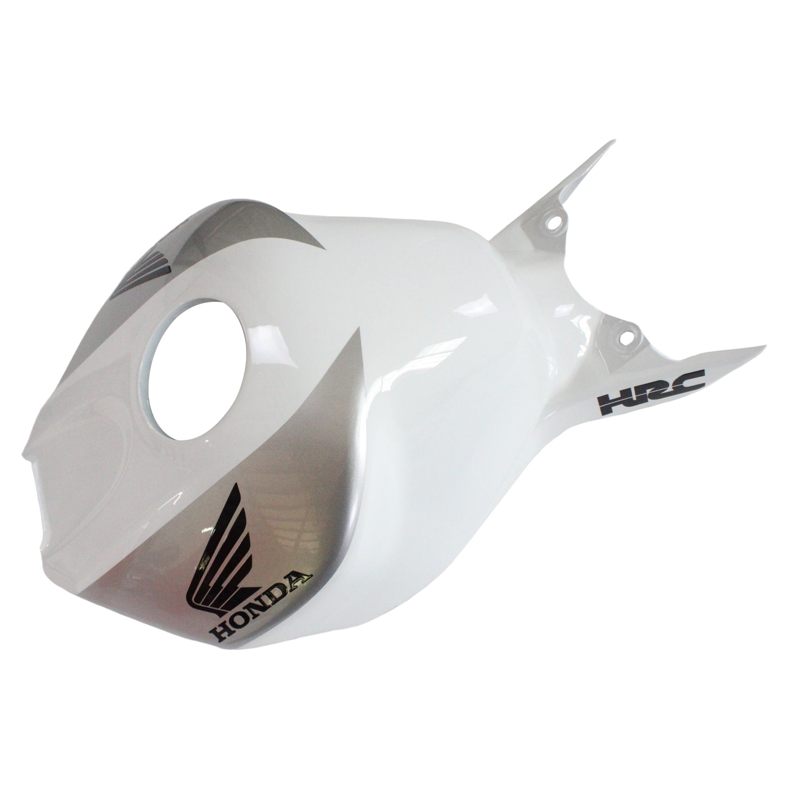 Amotopart Carene Honda CBR1000RR 2006-2007 Carena Bianco e Argento Repsol Racing Kit carena