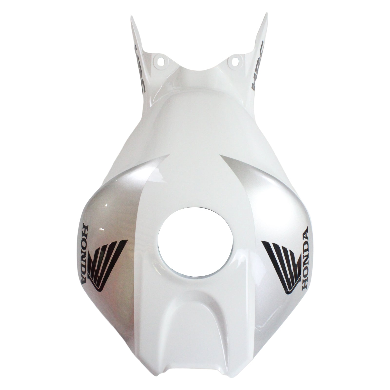 Amotopart Carene Honda CBR1000RR 2006-2007 Carena Bianco e Argento Repsol Racing Kit carena