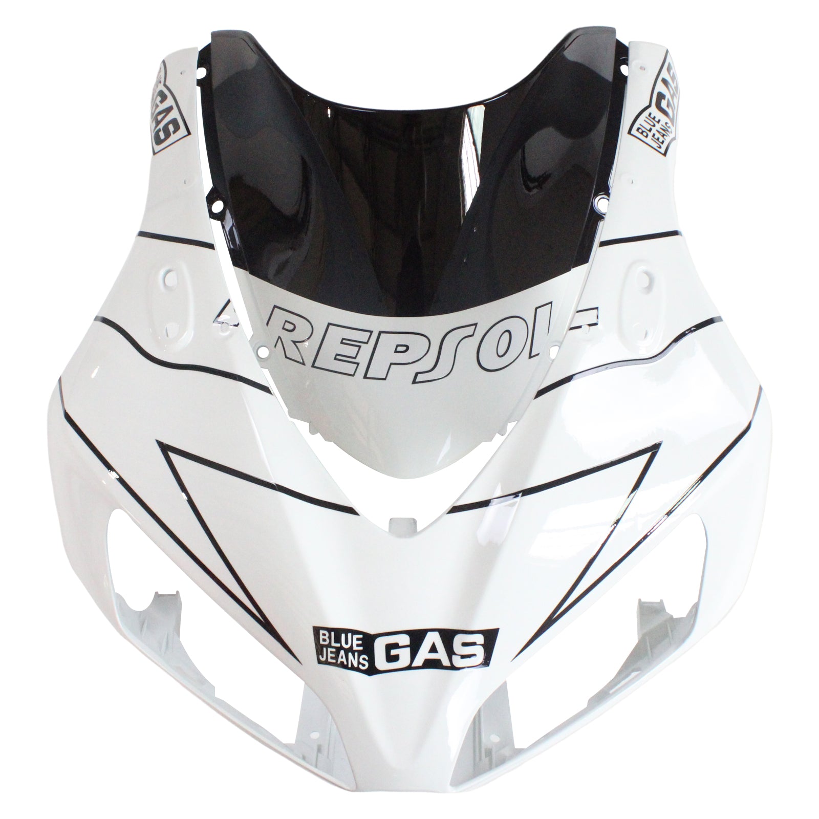 Amotopart Fairings Honda CBR1000RR 2006-2007 Fairing White & Silver Repsol Racing Fairing Kit