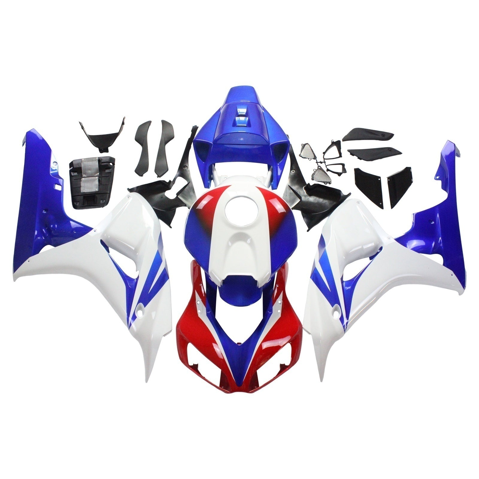 Amotopart Fairings Honda CBR1000RR 2006-2007 Fairing Red White Blue Racing Fairing Kit