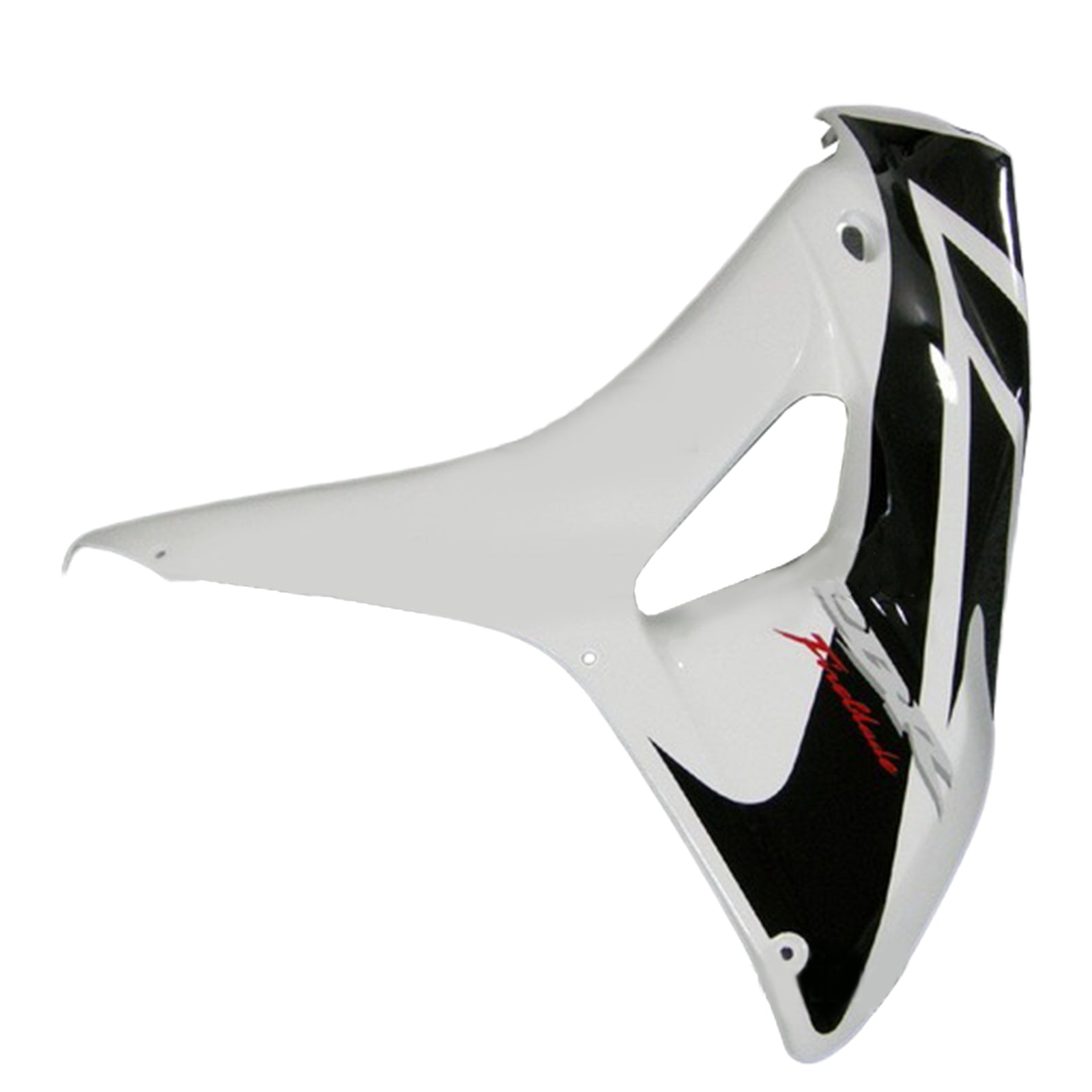 Amotopart 2006-2007 Honda 1000RR White Black Racing Fairing Kit