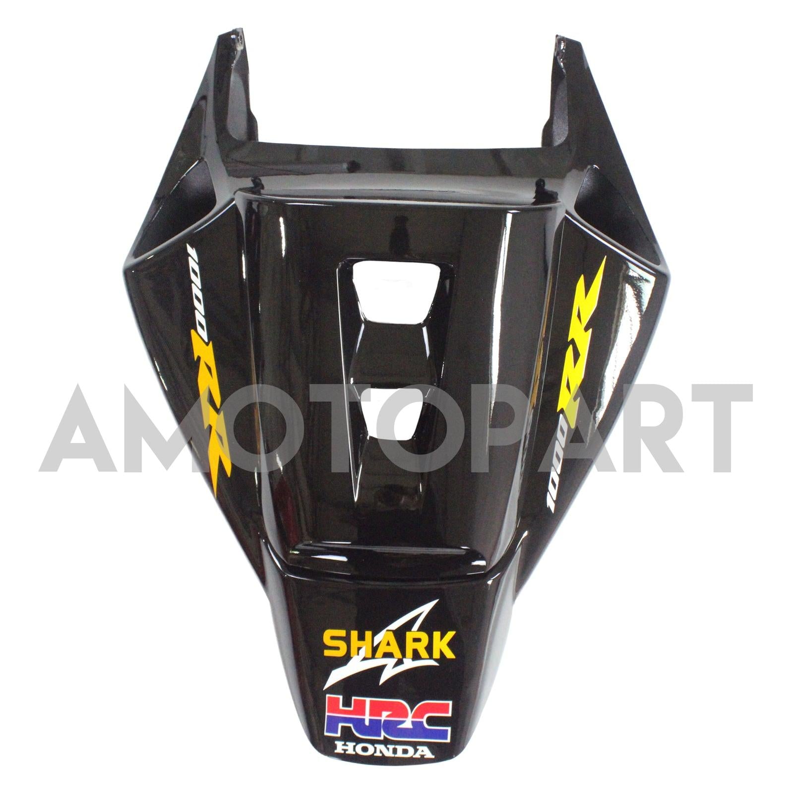 Frailiny Amotopart Honda CBR1000RR 2006-2007 Flame Flame Shark Racing Black & Red Failing Kit