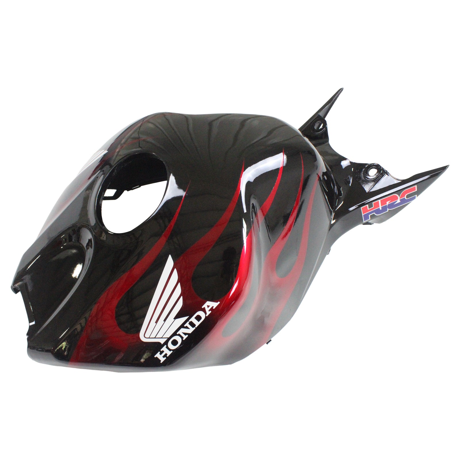 Amotopart Fairings Honda CBR1000RR 2006-2007 Fairing Flame Shark Racing Black & Red Fairing Kit