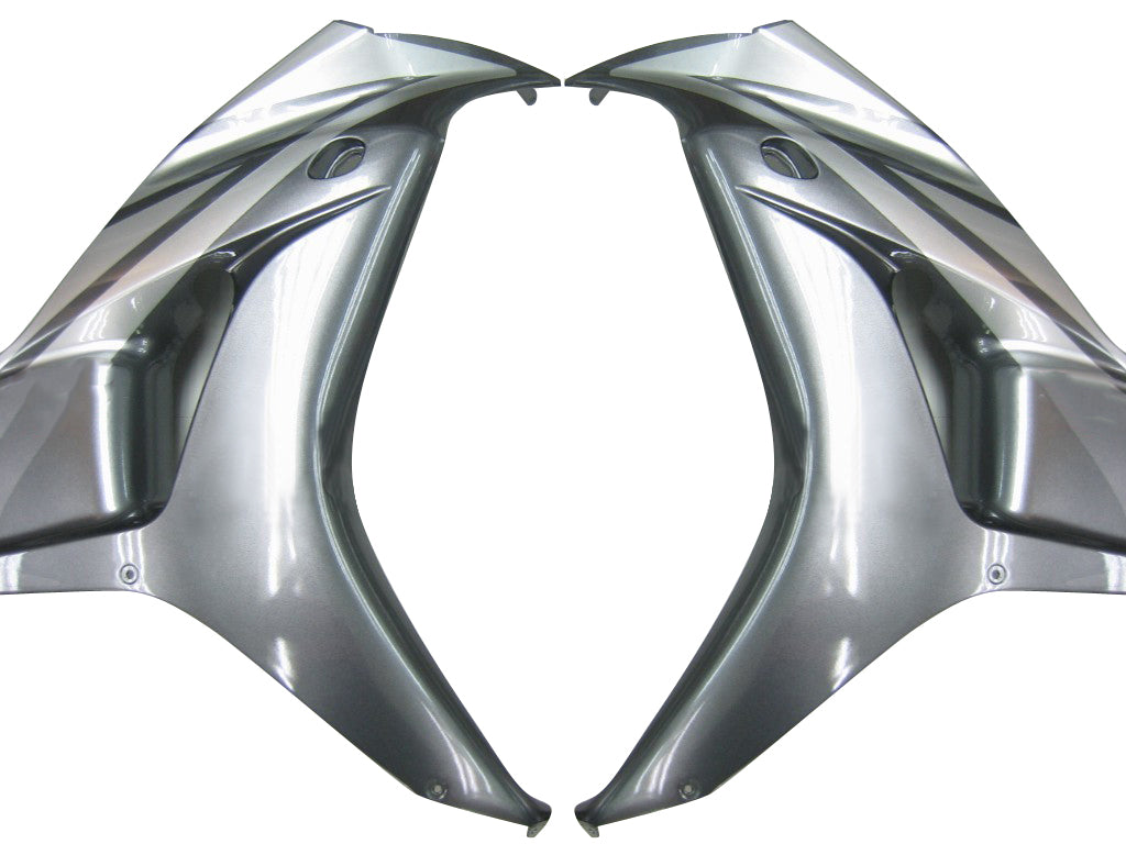 Amotopart Fairings Honda 1000RR 2006-2007 Fairing Silver 2-Tone CBR Racing Fairing Kit