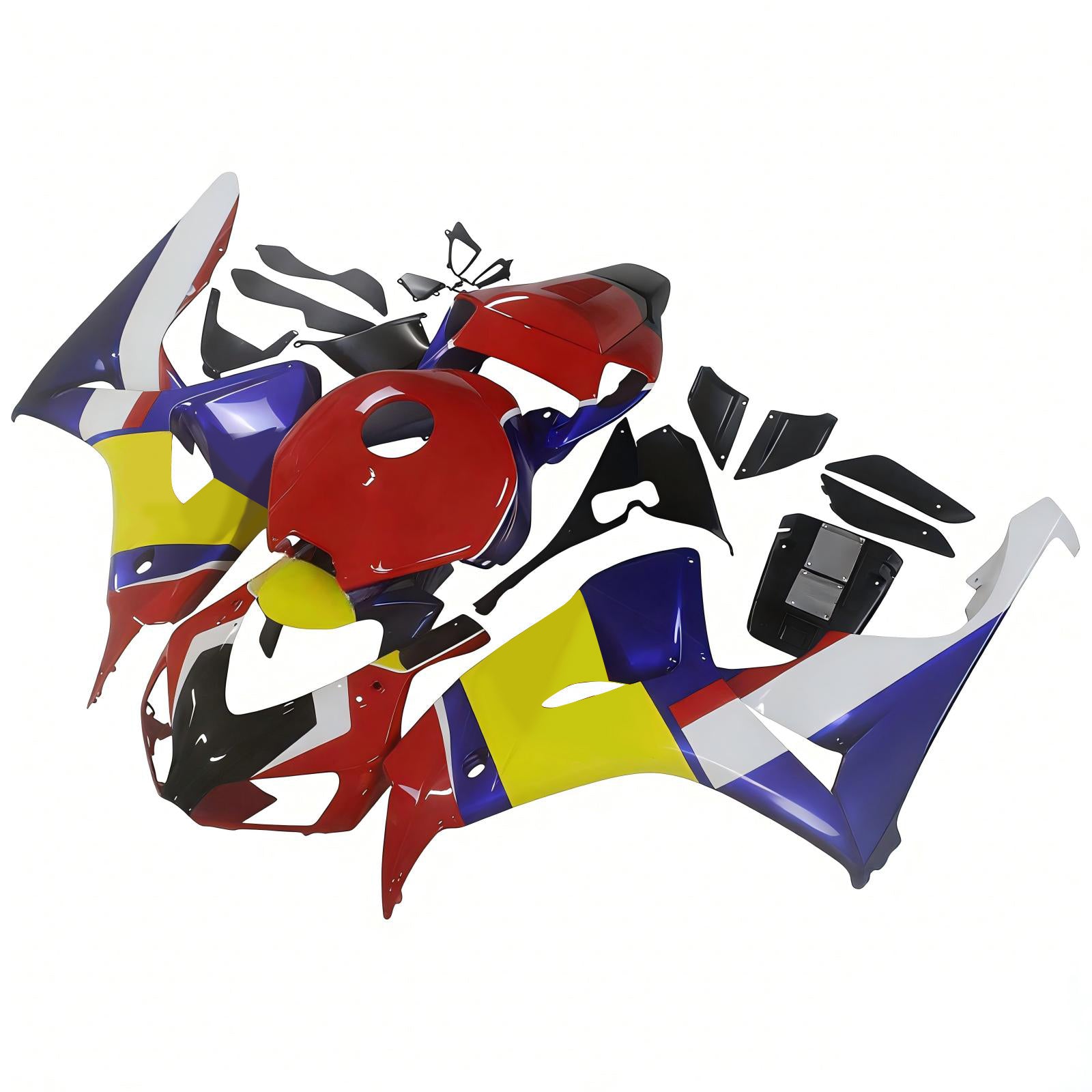 Amotopart 2006-2007 Honda CBR1000RR Red Blue Redbull Fairing Kit