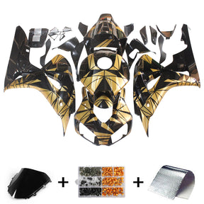 Amotopart 2006-2007 Honda CBR1000RR Gold&Black Fairing Kit