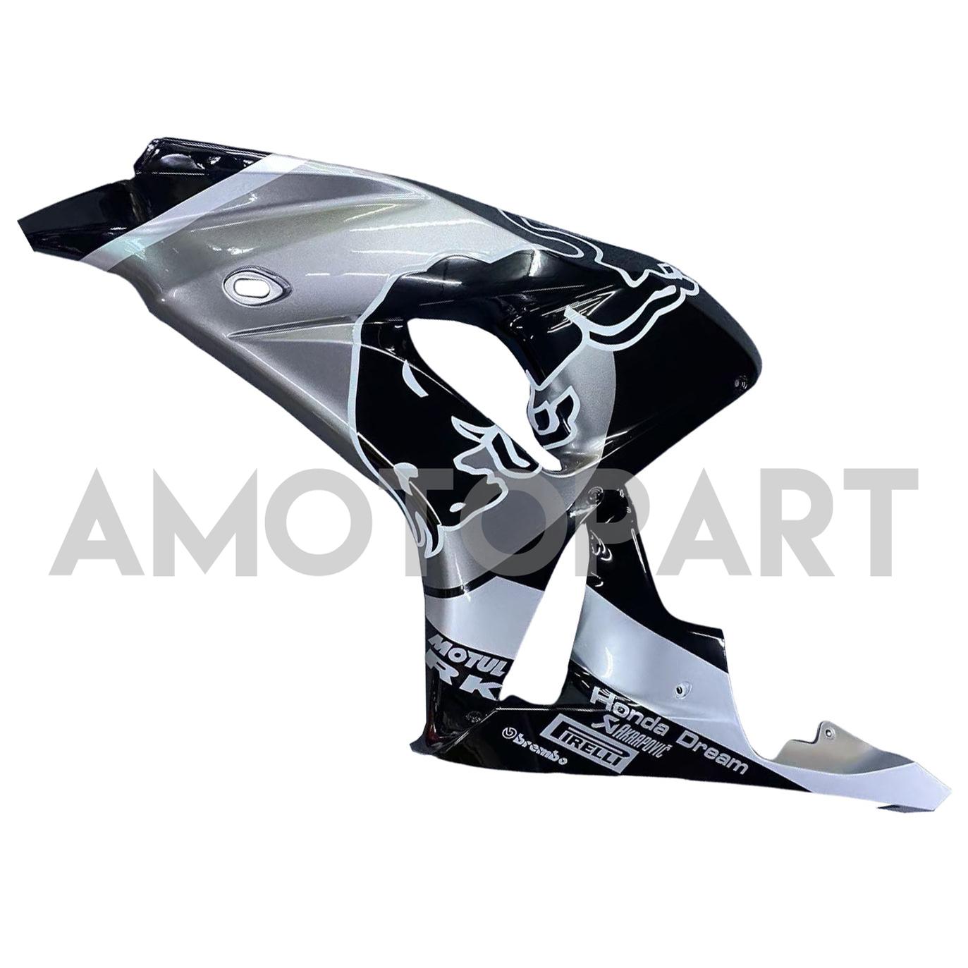 Amotopart 2006-2007 Honda CBR1000RR Grey&Black Fairing Kit