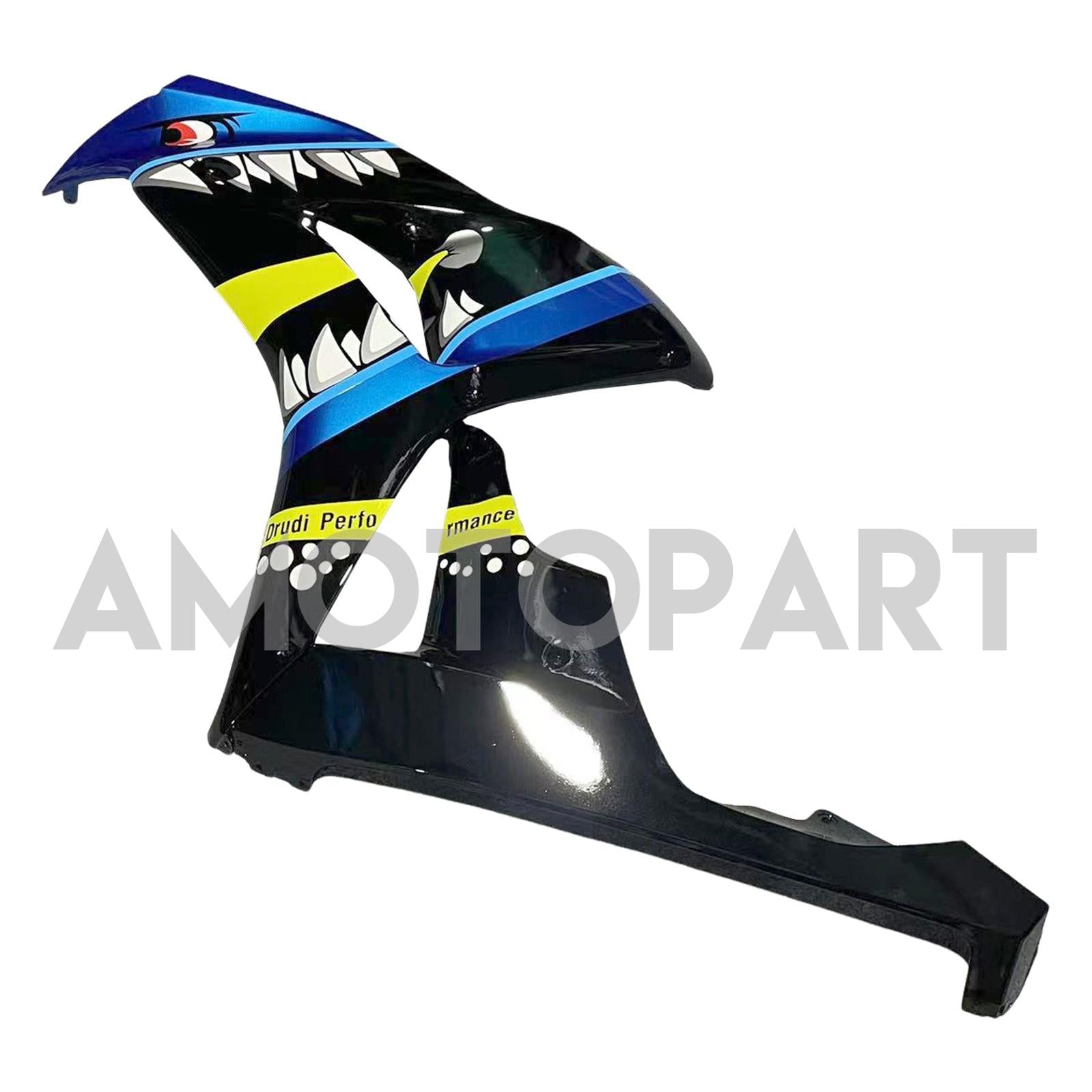 Amotopart 2006-2007 ホンダ CBR1000RR ブルー&グリーン モンスター フェアリングキット