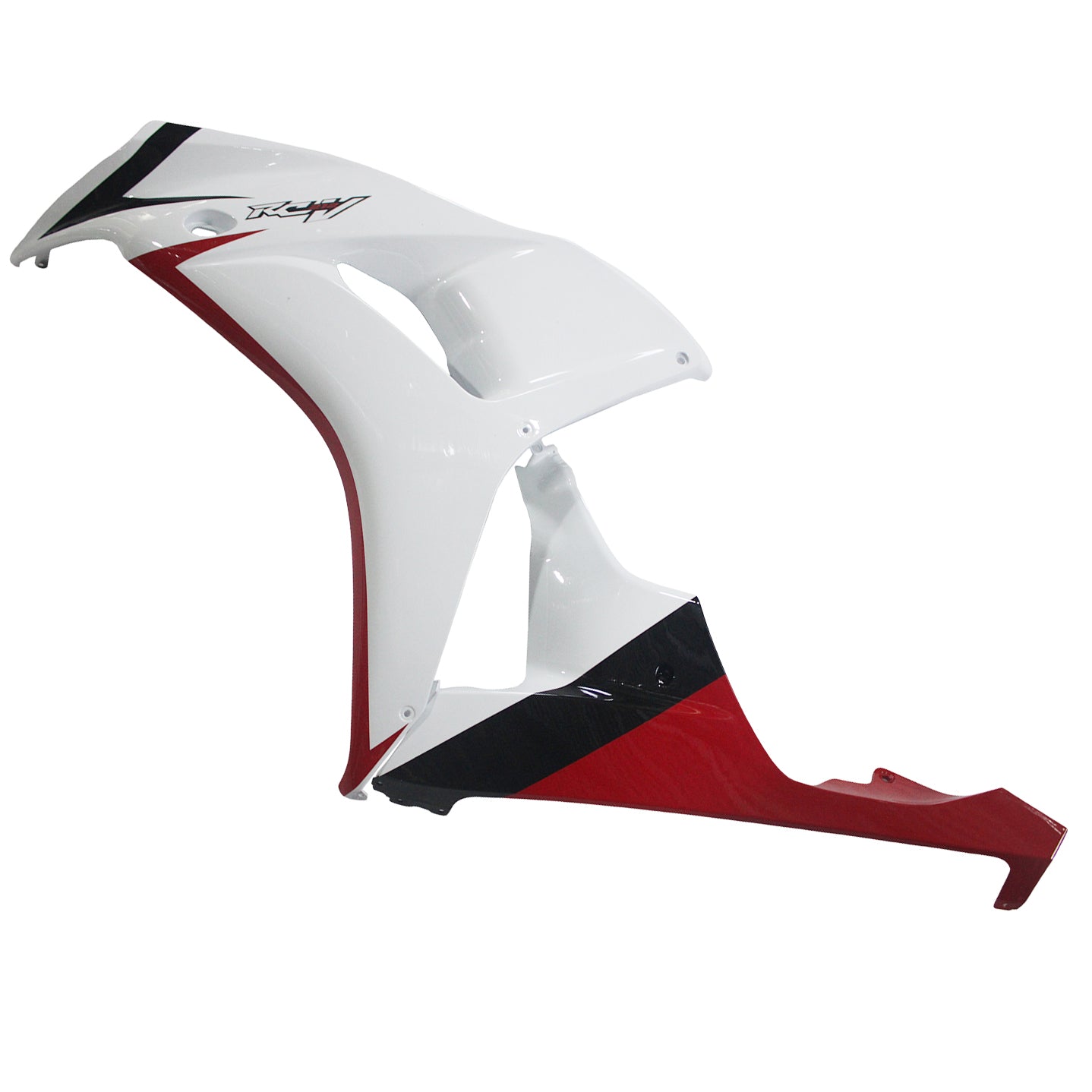 Amotopart 2006-2007 Kit carena Honda CBR1000RR Styl3 bianco e rosso