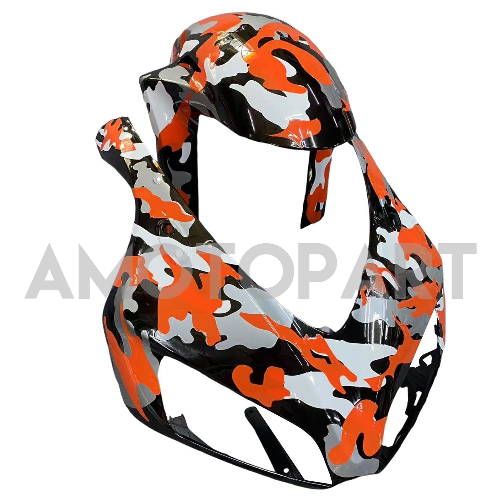 Amotopart 2006-2007 Honda CBR1000RR Red Camouflage Fairing Kit