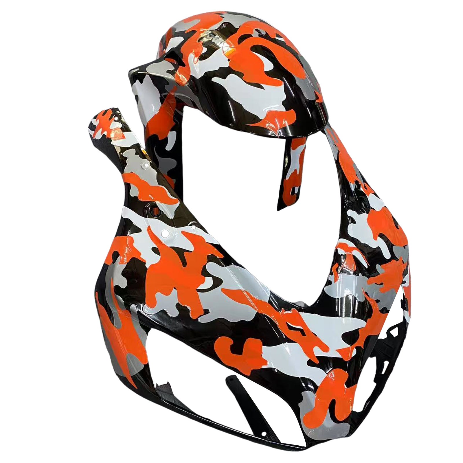 Amotopart 2006-2007 Honda CBR1000RR czerwony kamuflaż zestaw owiewki