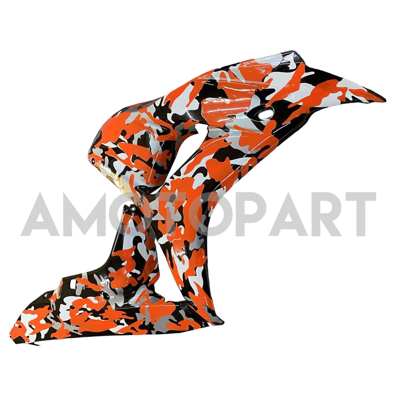 Amotopart 2006-2007 Honda CBR1000RR Red Camouflage Fairing Kit