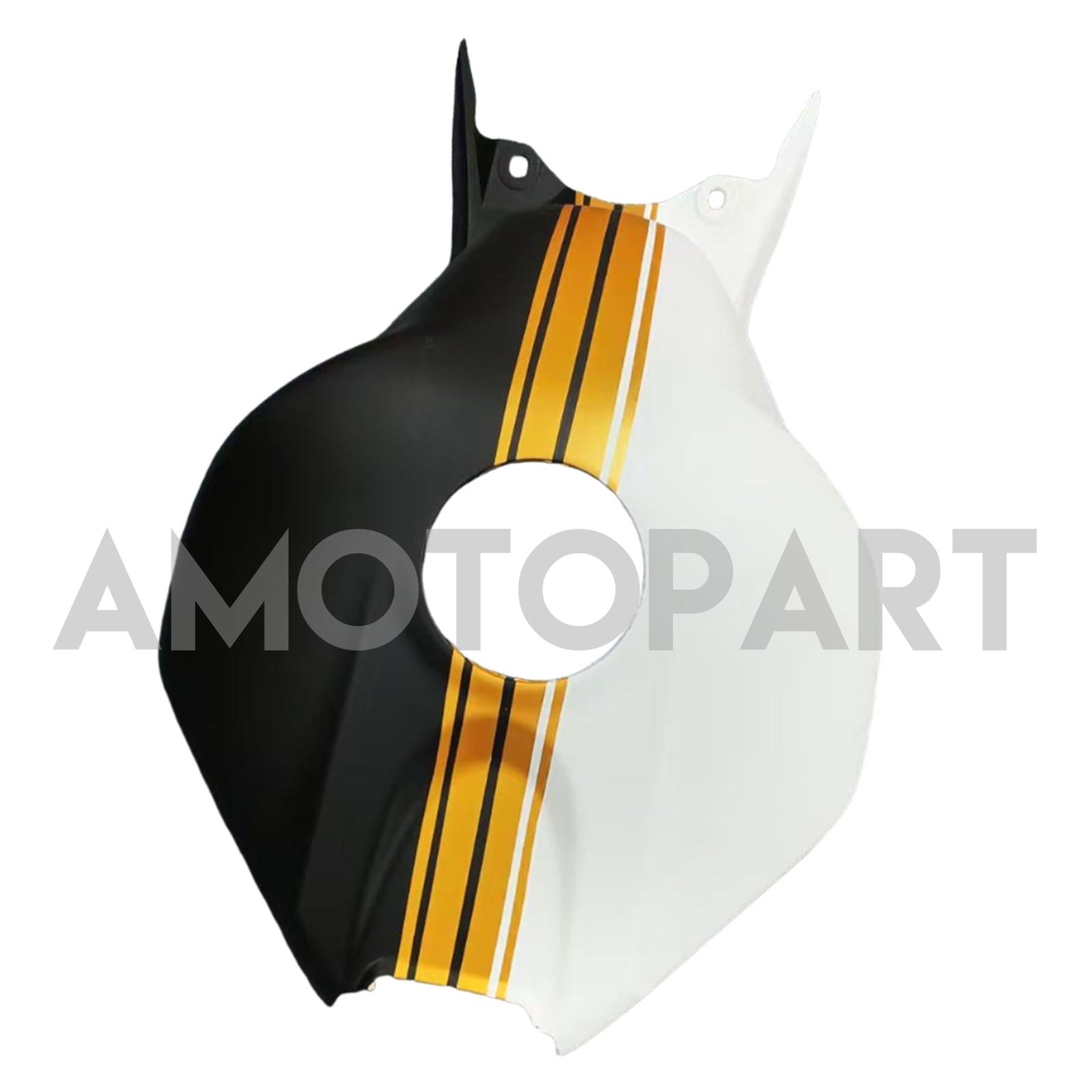 Amotopart 2006-2007 Honda CBR1000RR Kit de carenado de oro blanco negro