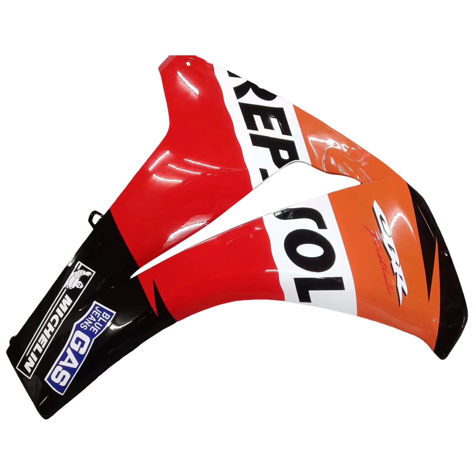 Amotopart 2008-2011 Honda CBR1000RR Repjol Orange&Red Fairing Kit