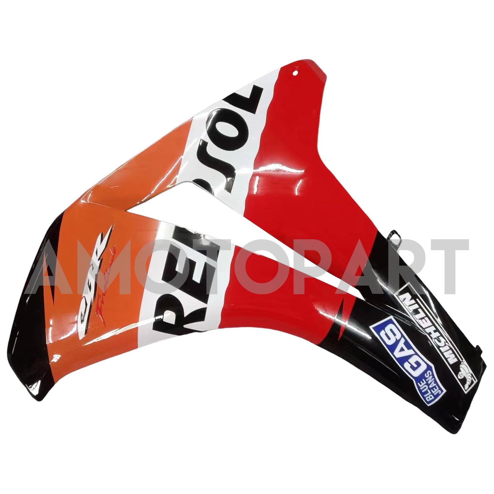Amotopart 2008-2011 Honda CBR1000RR Repjol Orange&Red Fairing Kit
