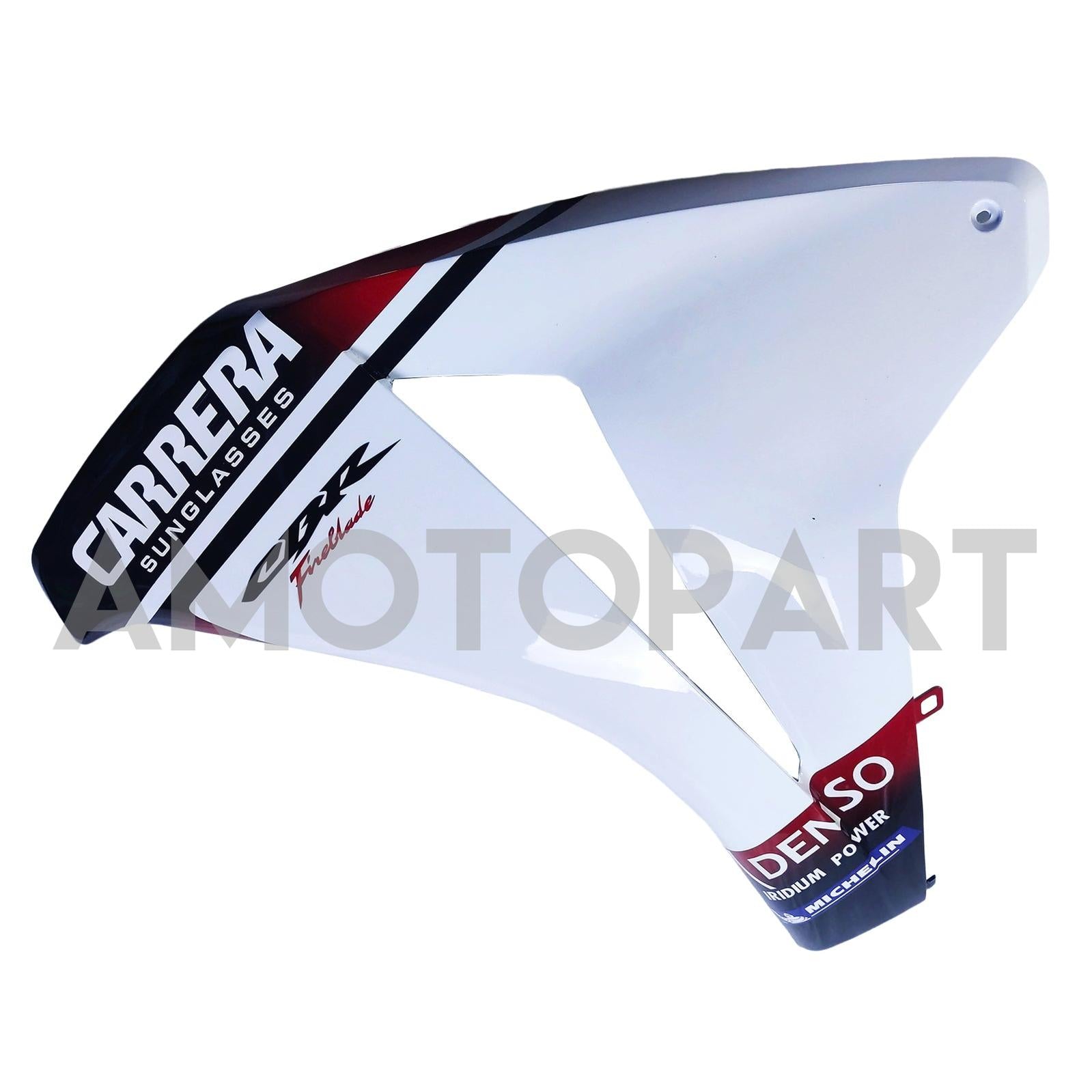 Amotopart 2008-2011 Honda CBR1000RR White Red Blue Fairing Kit