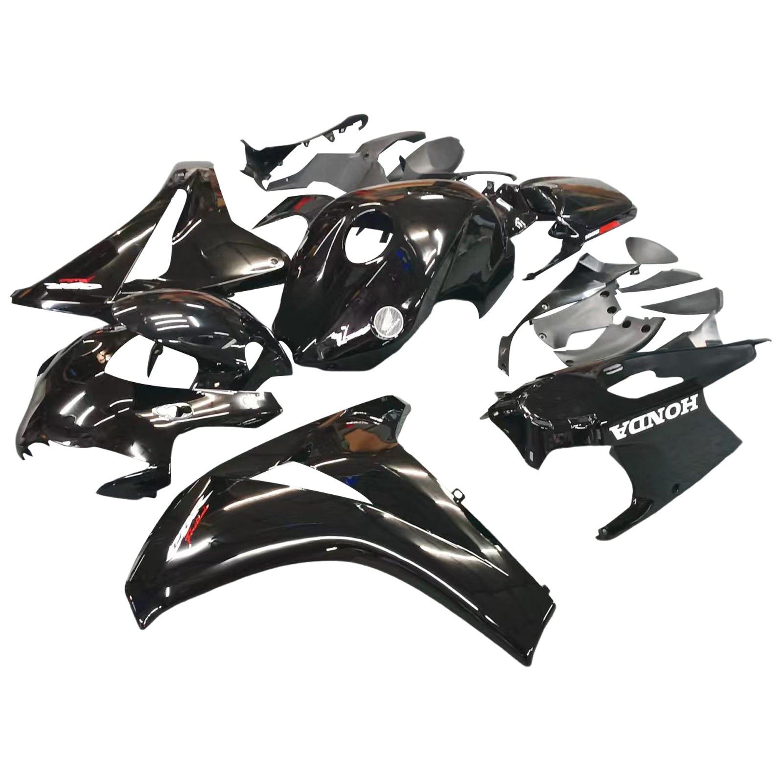 Kit carena Amotopart 2008-2011 Honda CBR1000RR nero lucido