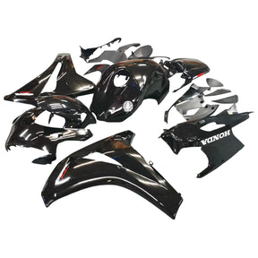 Amotopart 2008–2011 Honda CBR1000RR glänzend schwarzes Verkleidungsset