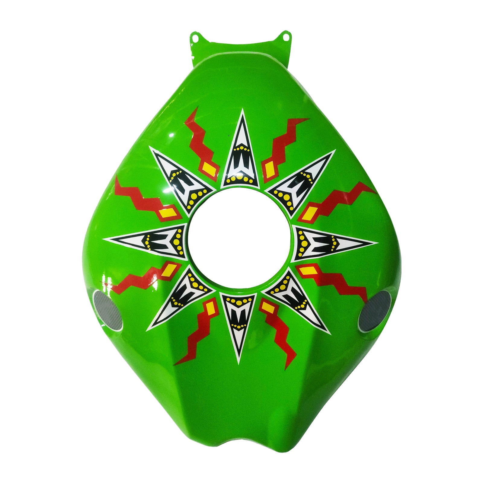 Amotopart 2008-2011 Honda CBR1000RR Green Black met stickers kuipkit