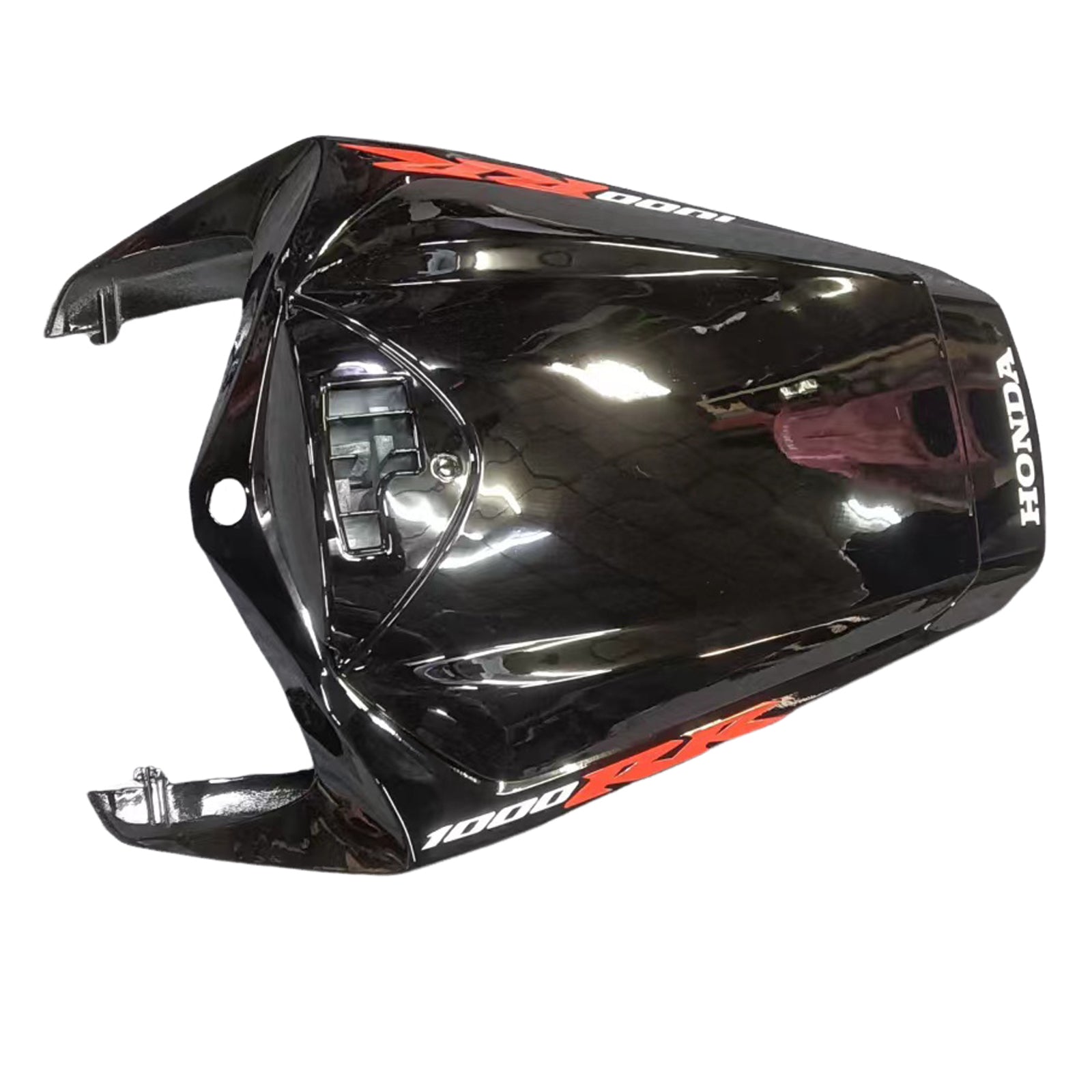 Amotopart 2008-2011 Honda CBR1000RR Black&Red Flame Fairing Ki