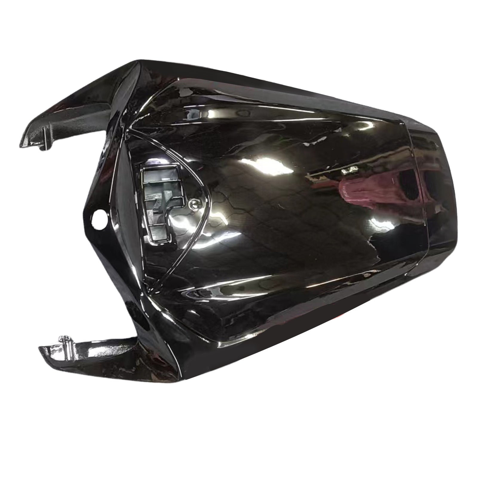 Amotopart 2008-2011 Honda CBR1000RR Black&Red Flame Fairing Ki