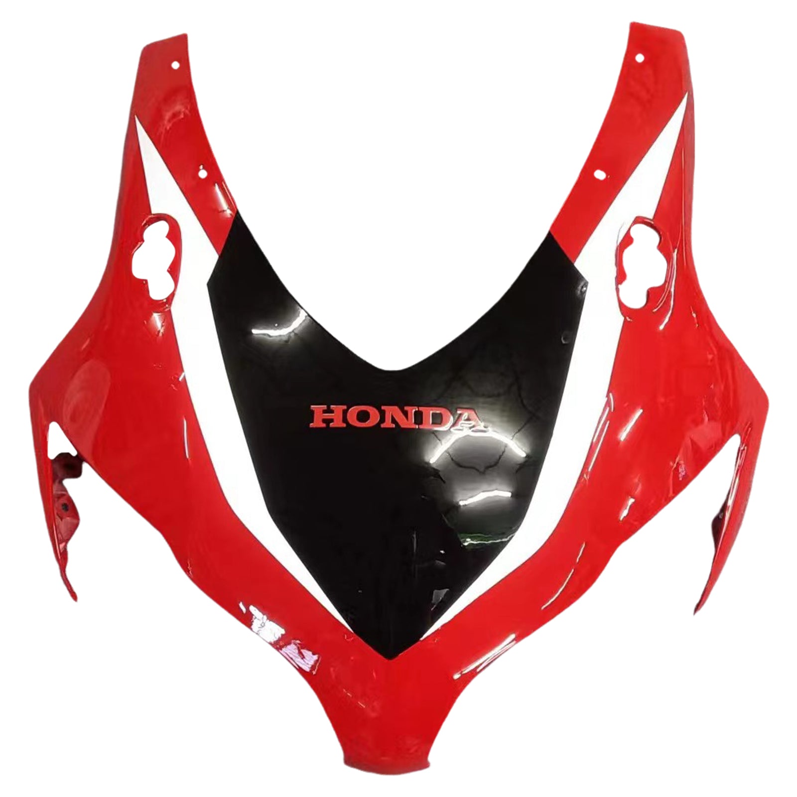 Amotopart Honda CBR1000RR 2008-2011 Kit de carénage bleu et rouge Style1