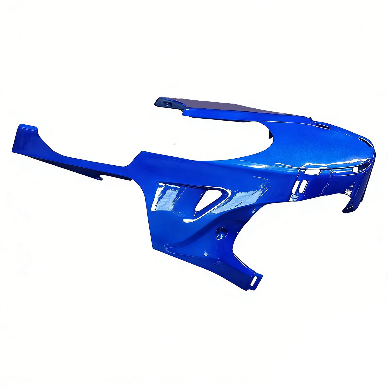 Amotopart Honda CBR1000RR 2008-2011 Bleu&Kit de carénage rouge Style1
