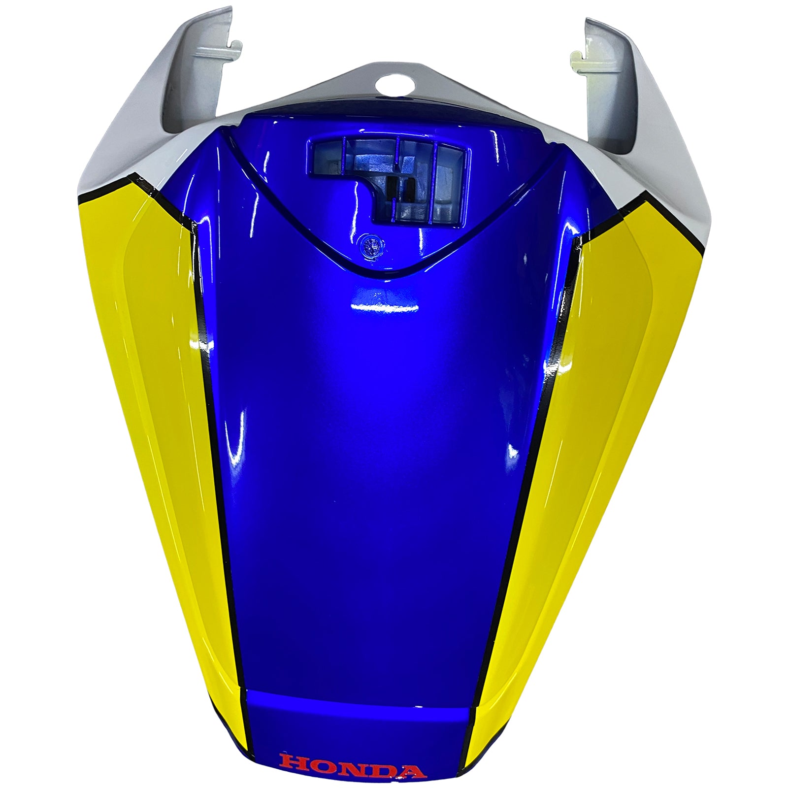 Amotopart 2008-2011 Honda CBR1000RR Kit de carénage bleu et jaune