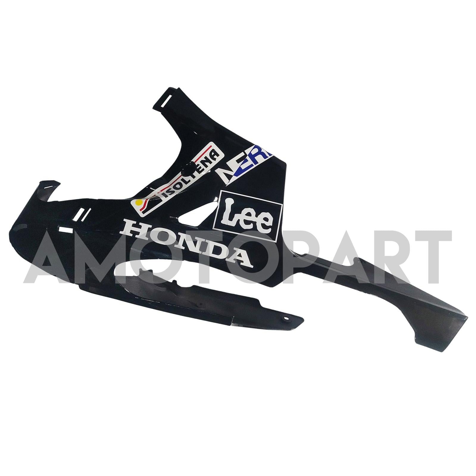 Amotopart 2008–2011 Honda CBR1000RR glänzend schwarz weißes Verkleidungsset