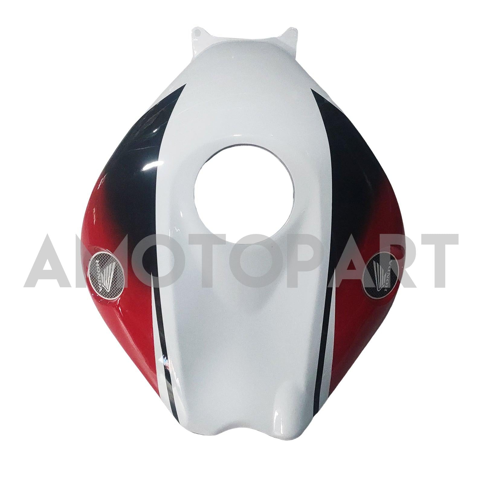 Amotopart 2008–2011 Honda CBR1000RR glänzend schwarz weißes Verkleidungsset