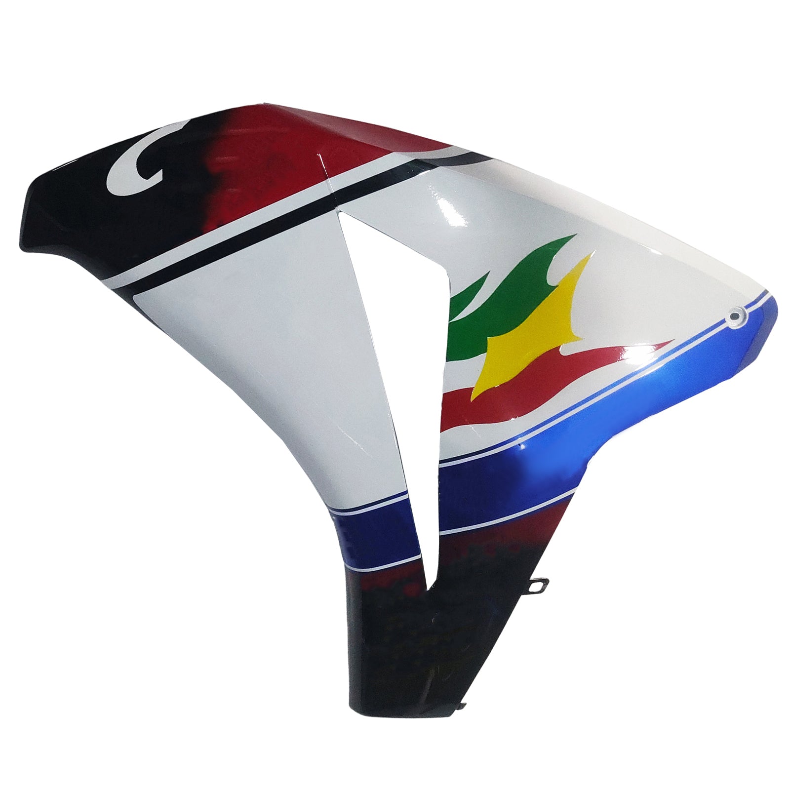 Amotopart 2008-2011 Honda CBR1000RR Glossy Black White Fairing Kit