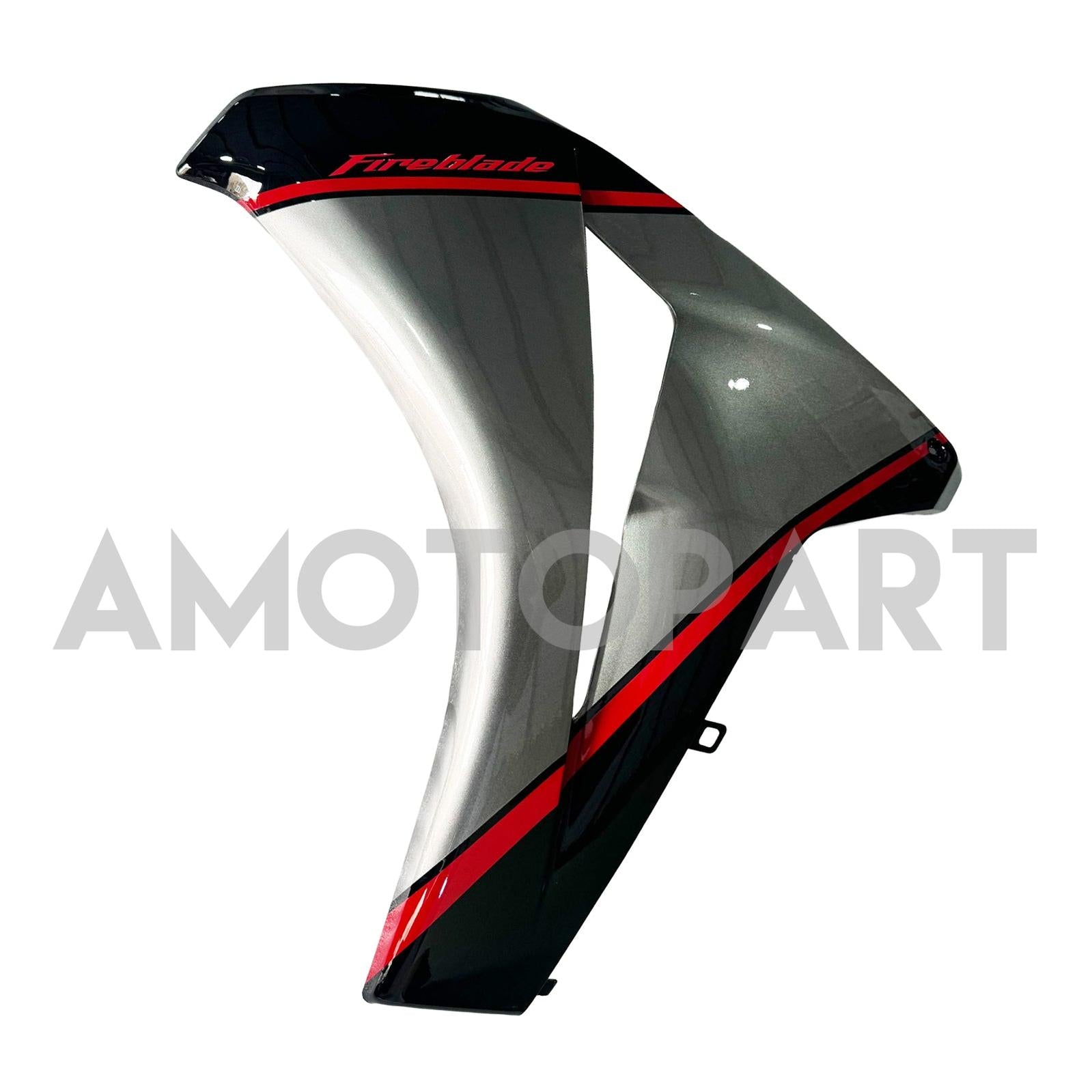 Amotopart 2008-2011 ホンダ CBR1000RR ダークグレー レッドストライプフェアリングキット付き