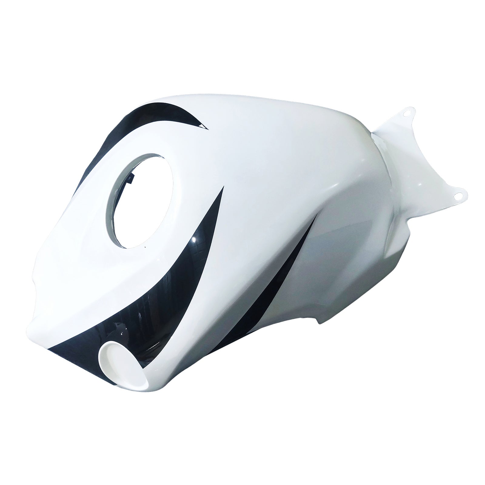 Amotopart 2008-2011 Honda CBR1000RR Blanco&BKit de carenado lack