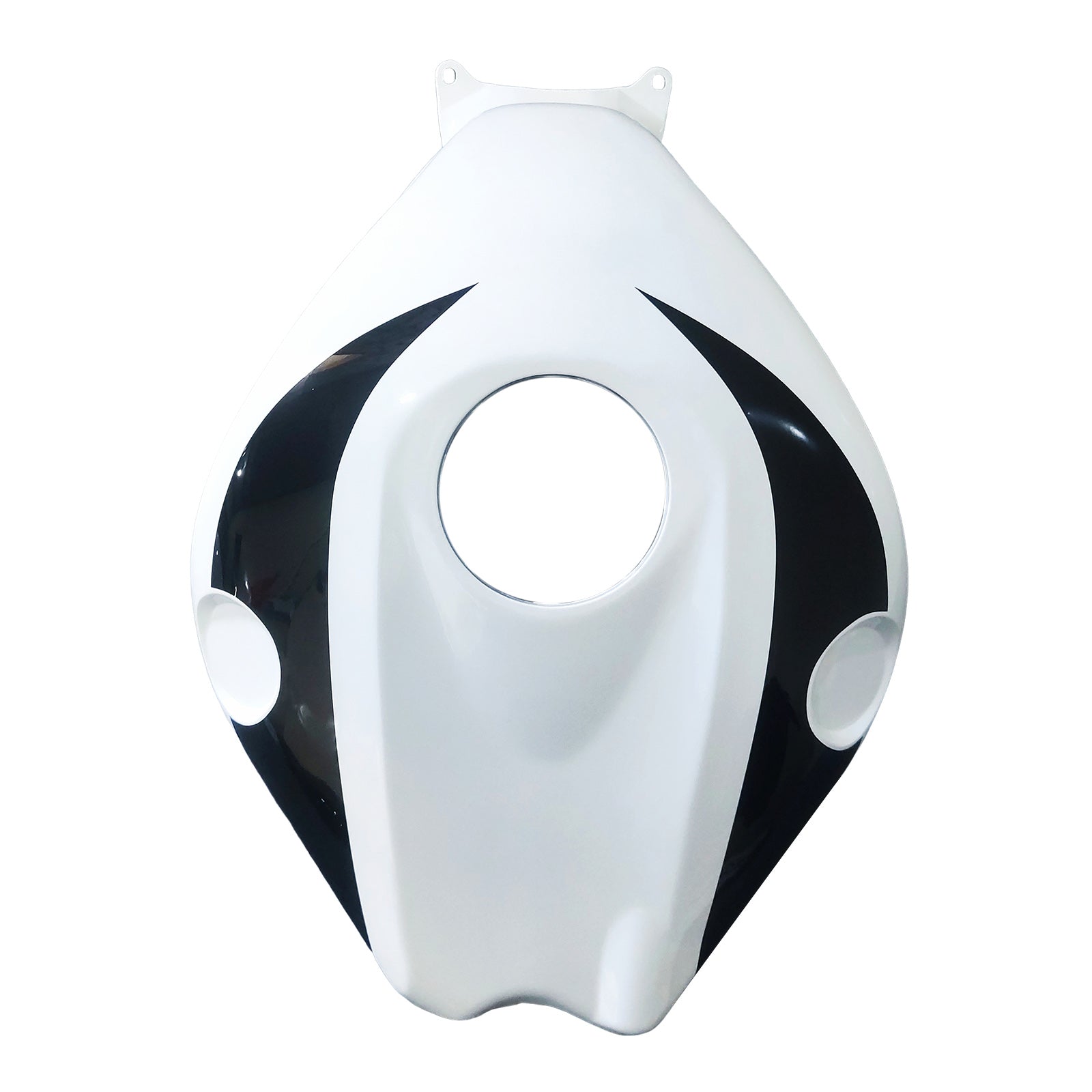 Amotopart 2008-2011 Honda CBR1000RR Blanco&BKit de carenado lack
