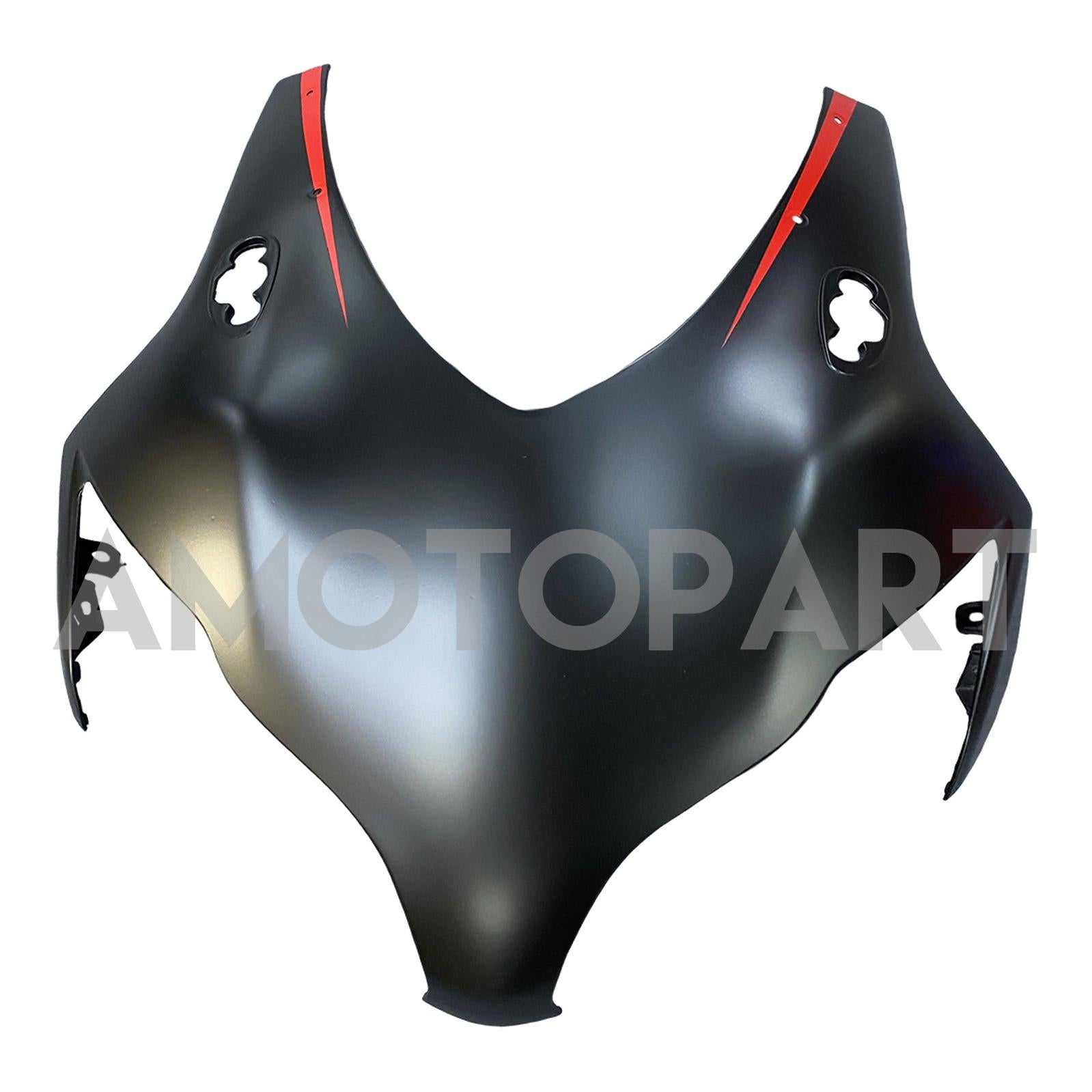 Amotopart 2008-2011 Honda CBR1000RR Matte Black with Red Fairing Kit