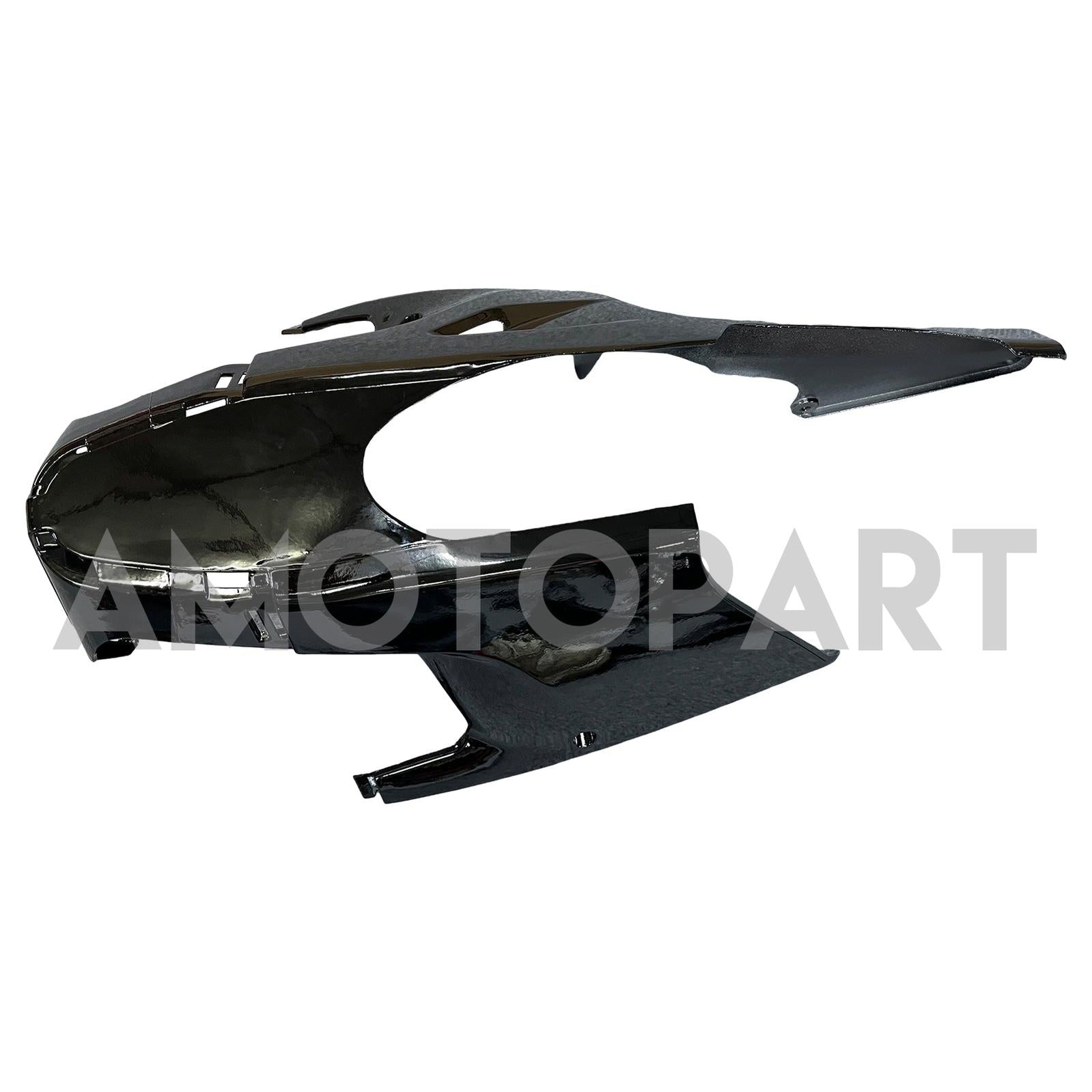 Amotopart 2008-2011 ホンダ CBR1000RR グロスブラック レッドストライプフェアリングキット付き