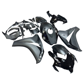 Amotopart 2008–2011 Honda CBR1000RR Matt- und Glanzschwarzes Verkleidungsset