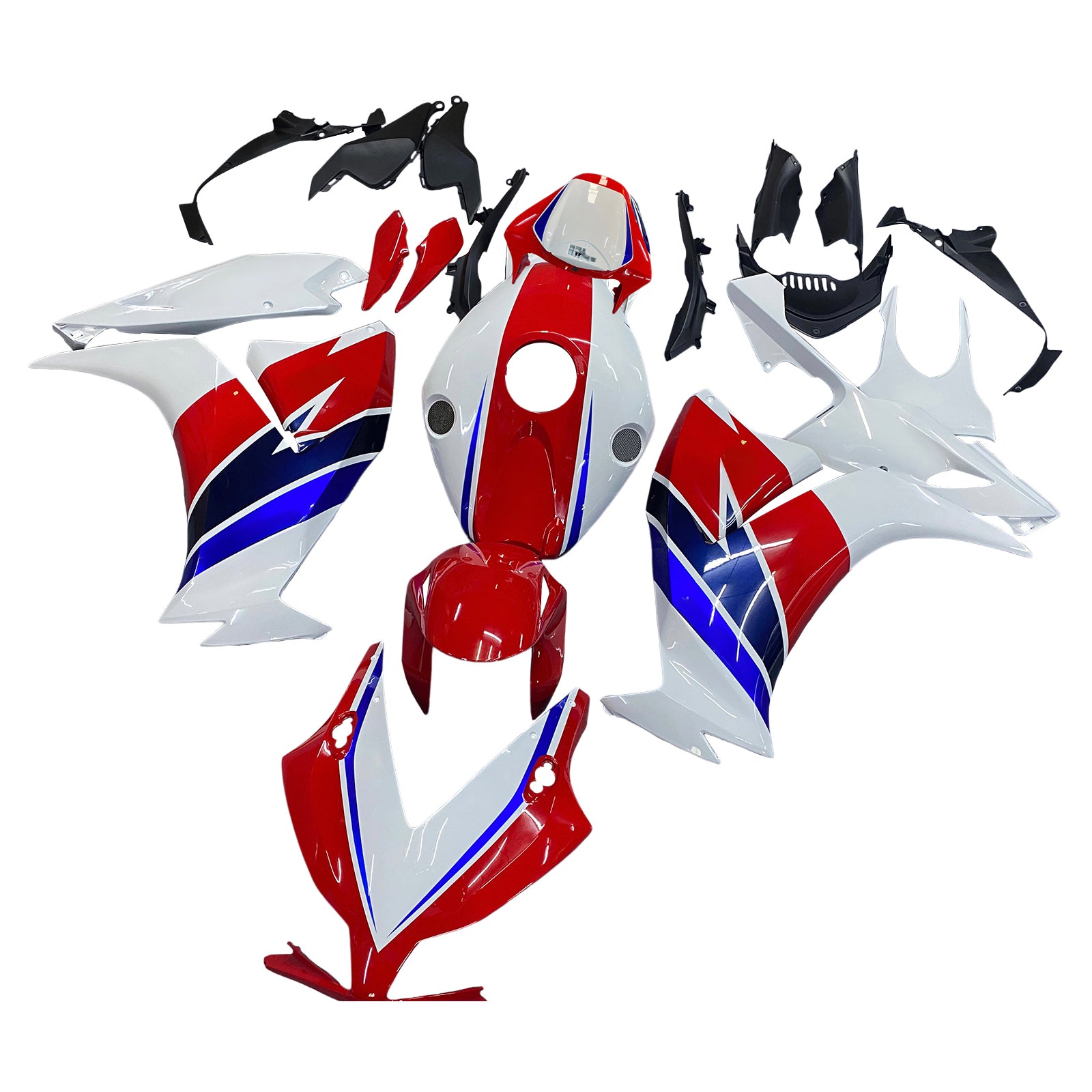 Amotopart 2012-2016 CBR1000RR Honda Blau&Red Style1 Verkleidungssatz