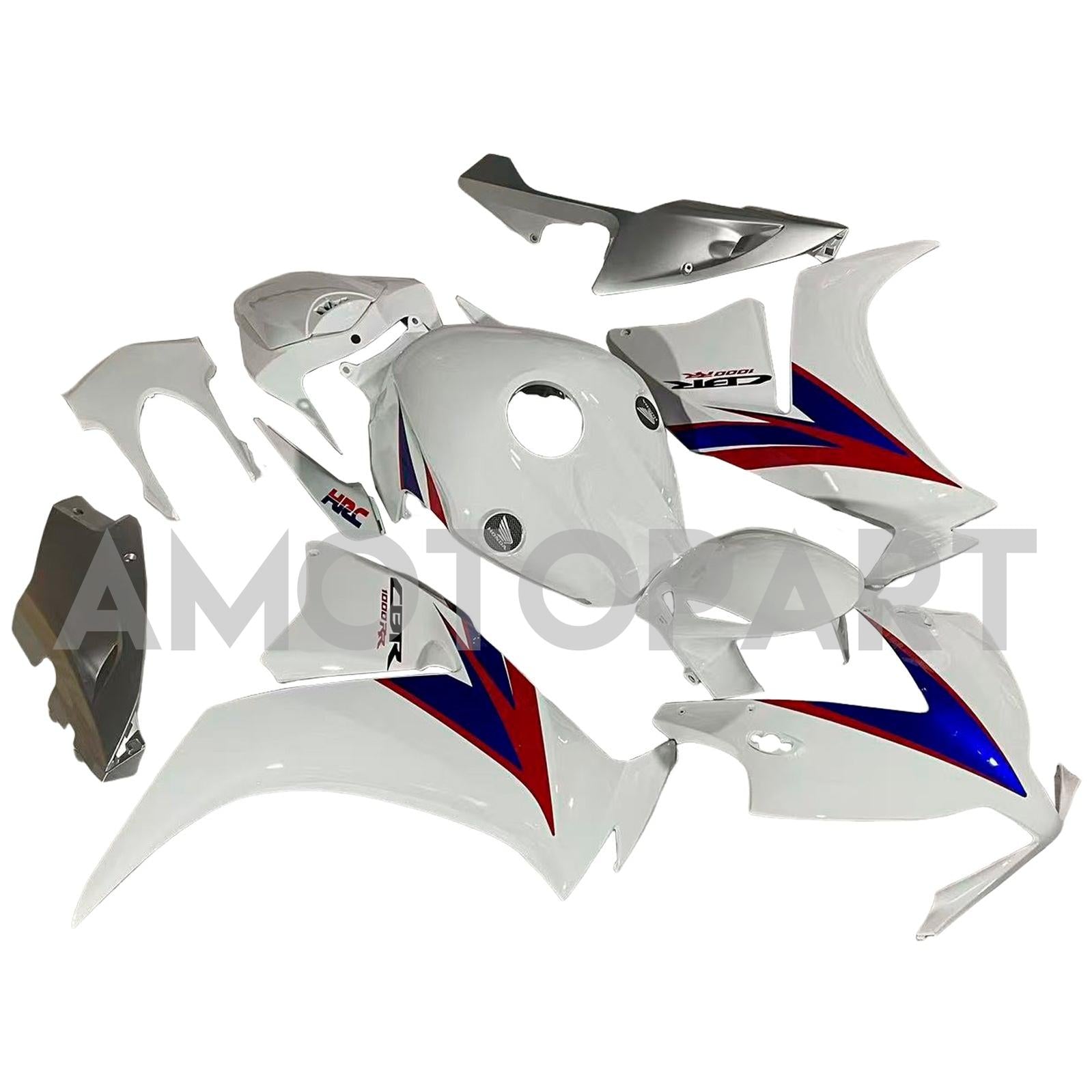 Amotopart 2012-2016 CBR1000RR Honda Blue&Red Style3 Fairing Kit