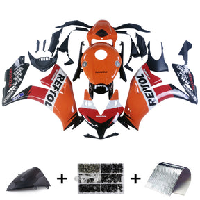 Amotopart 2012-2016 CBR1000RR Honda Orange&Red Fairing Kit