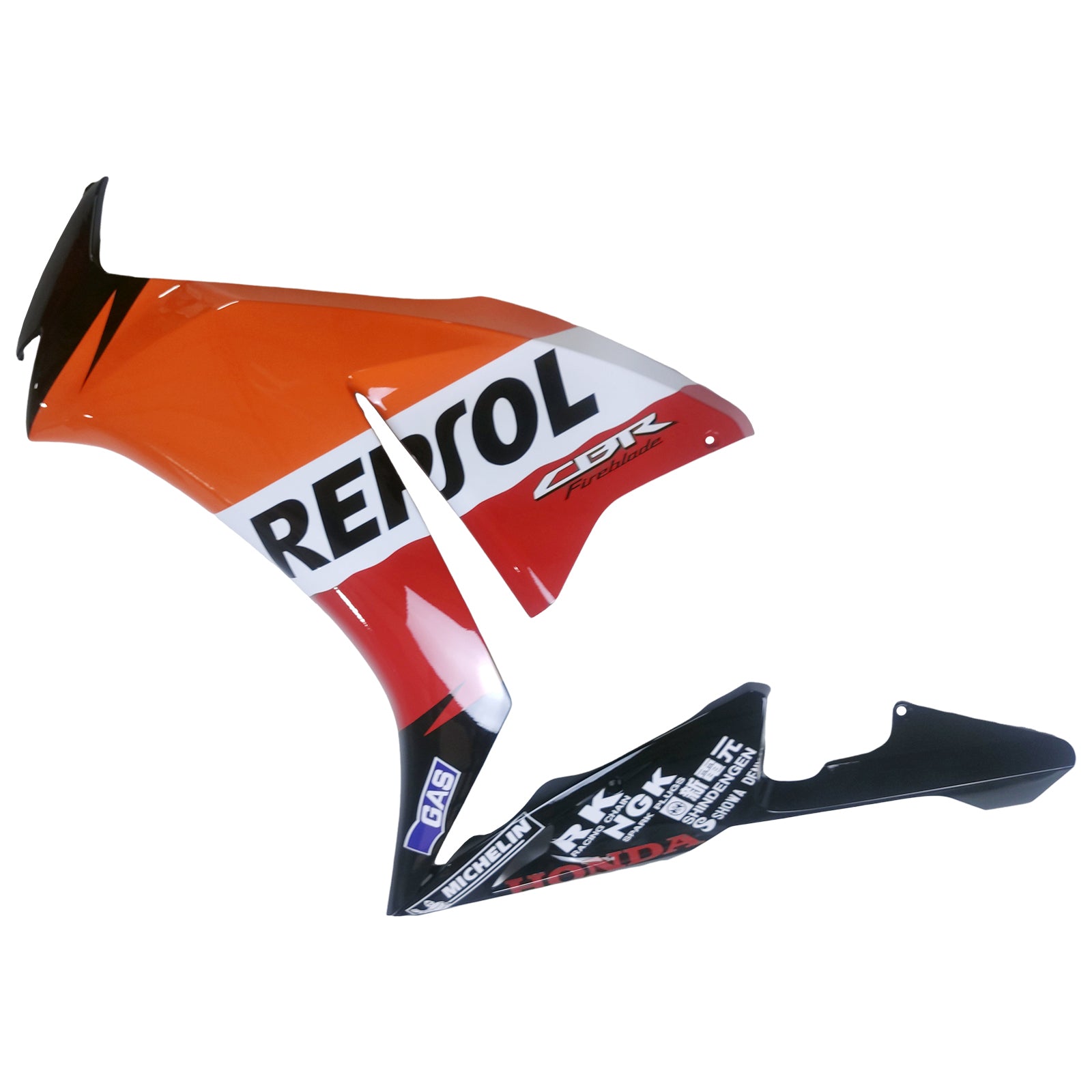 Amotopart 2012-2016 CBR1000RR Honda Orange&Red Fairing Kit