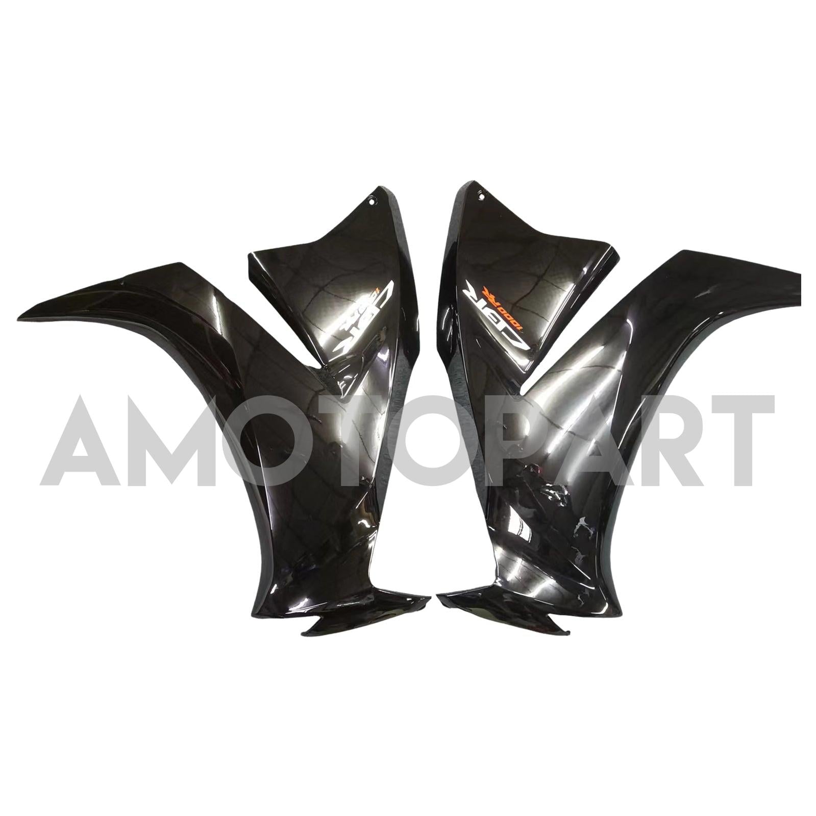 Amotopart 2012-2016 Honda Cbr1000rr Kit de carenado negro brillante