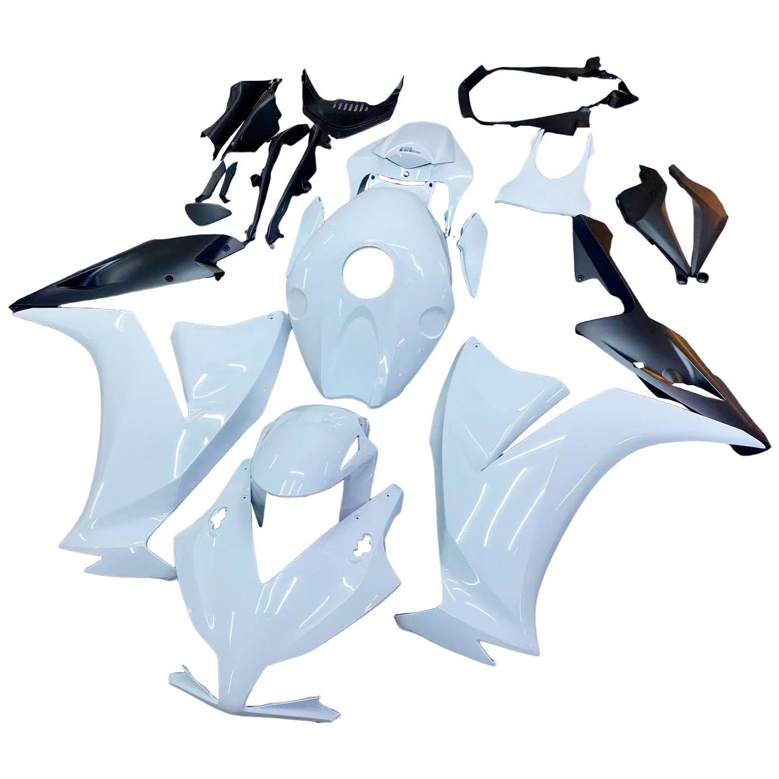 Amotopart 2012-2016 CBR1000RR Honda Kit de carenado blanco
